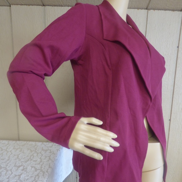 Style & Co Women’s Open Front Knit Blazer, small - Picture 4 of 8